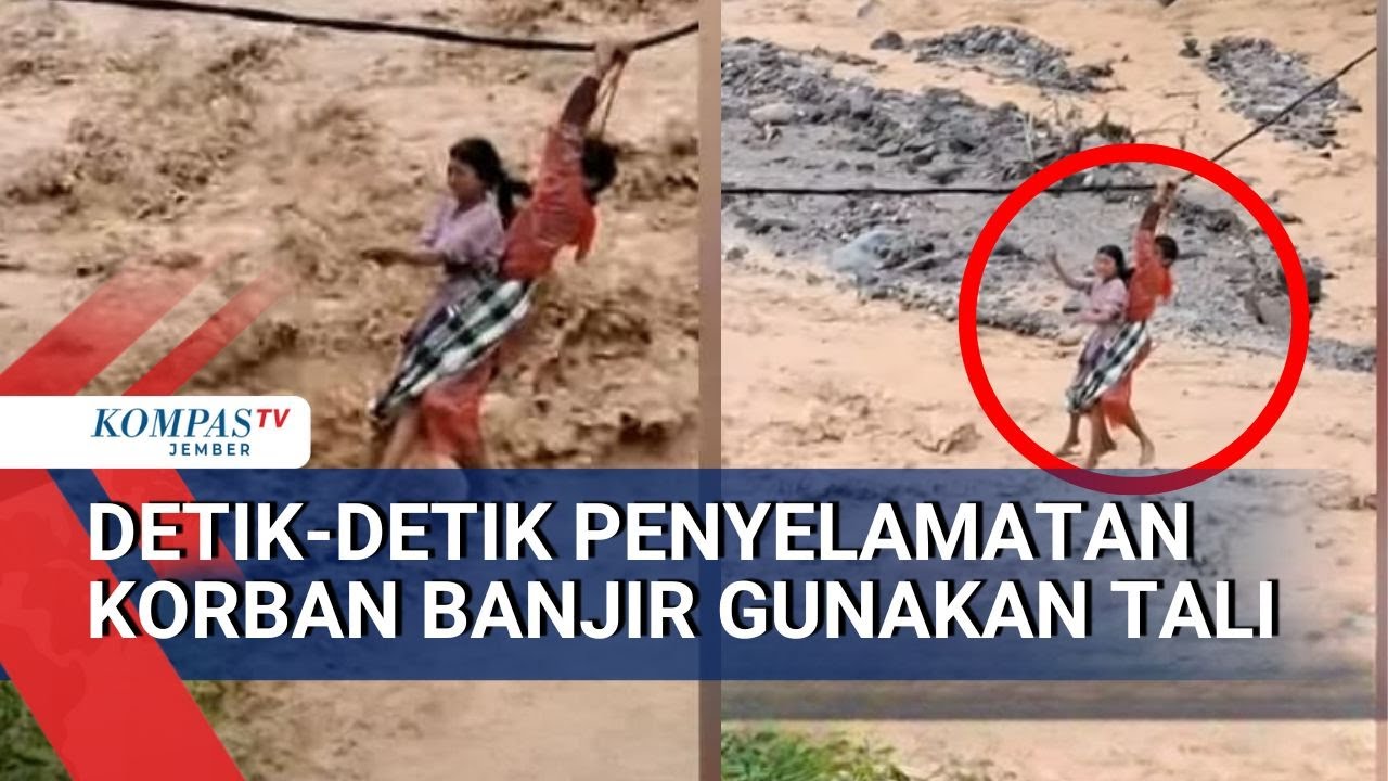 Detik-Detik Evakuasi Dramatis Korban Banjir Bandang di Tapanuli Selatan