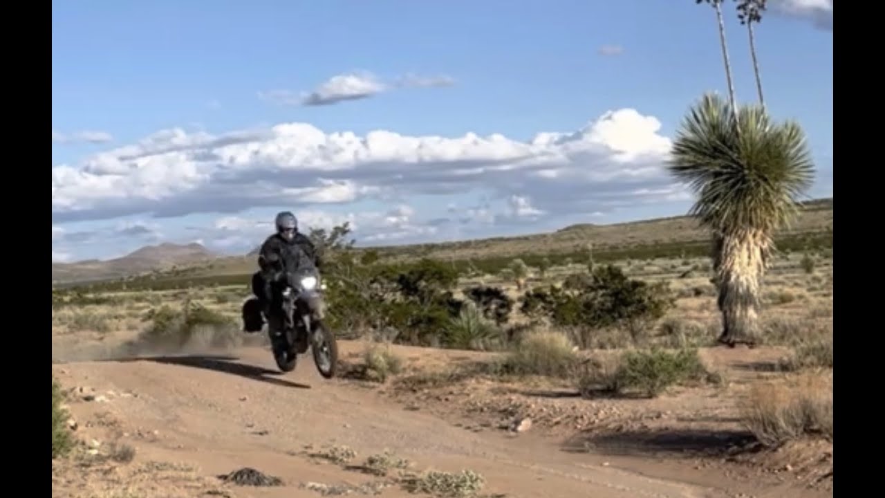 Continental Divide trail solo motorcycle ride. The Rocky Way