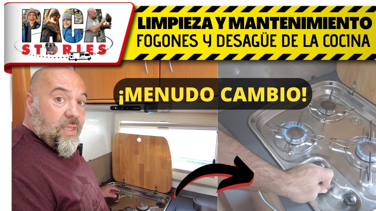 🔧 MANTENIMIENTO de los FOGONES🔥 de la AUTOCARAVANA 🚐