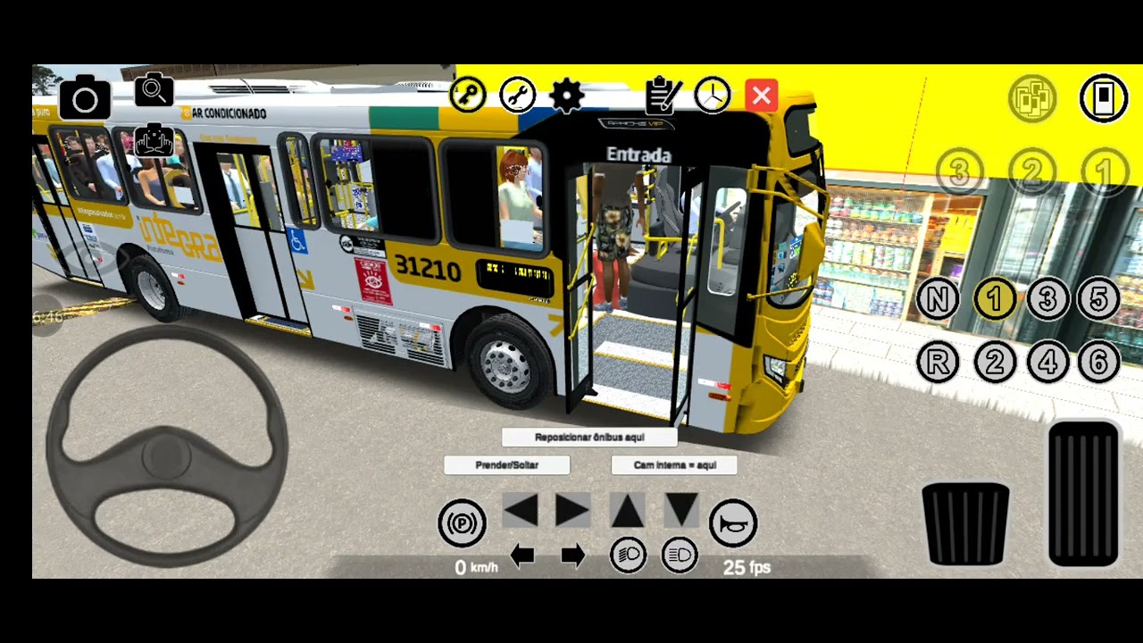 Dirigindo um caio apache vip 5 Volkswagen ônibus realista 