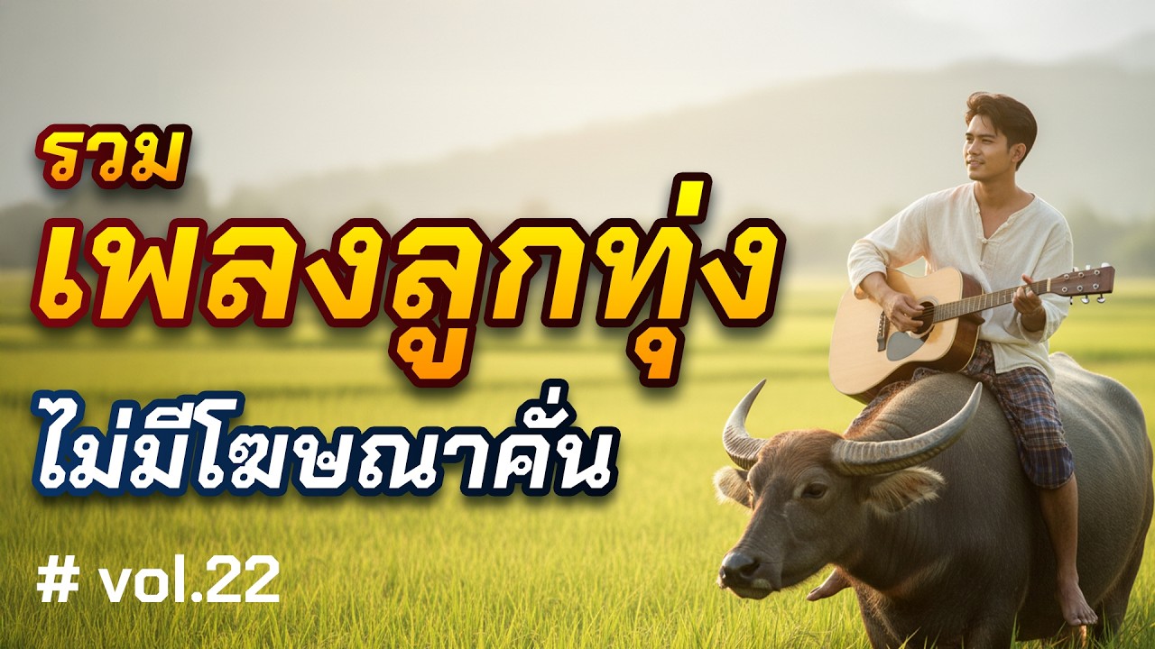 รวมเพลงลูกทุ่งช้าๆ Vol.22 | เพลงอีสานฟังสบาย ฟังเพลินต่อเนื่อง ไม่มีโฆษณา