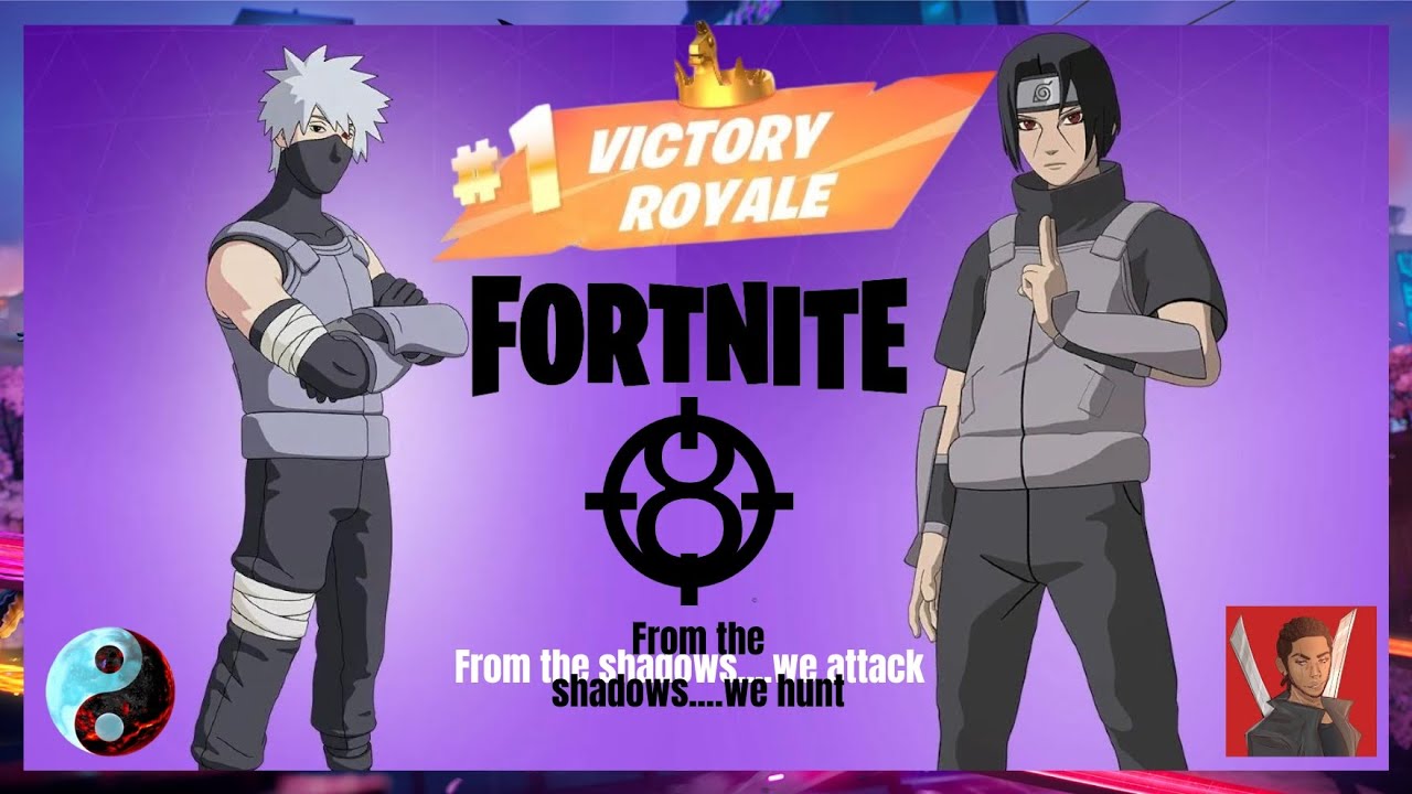 Fortnite | Zero Builds | Kakashi and Itachi Duos Win of the Season | No Commentary