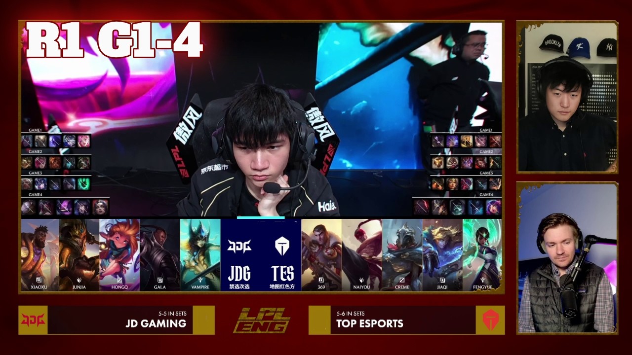 TES vs JDG - Game 4 | Round 1 S16 LPL Winter Playoffs 2026 | Top Esports vs JD Gaming G4 full