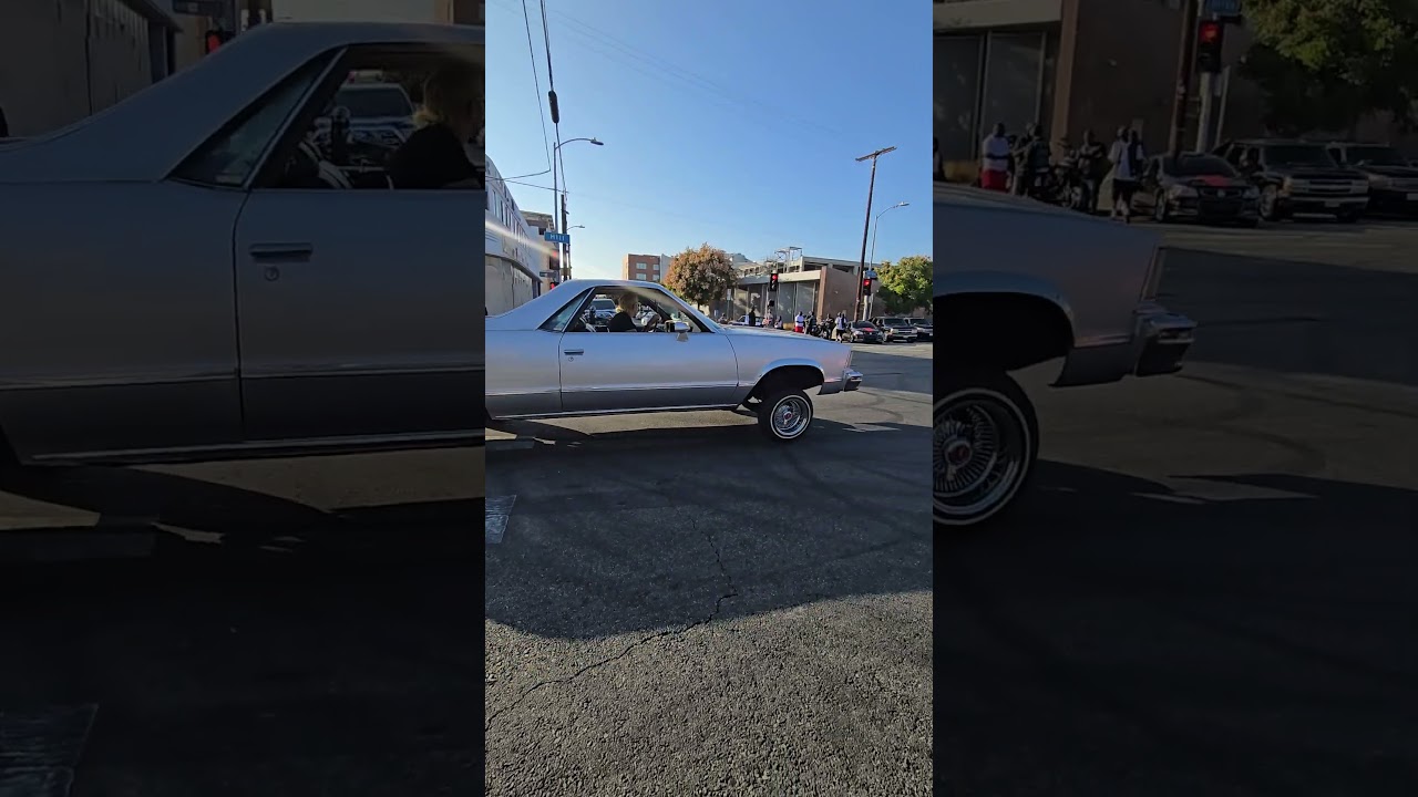 Asian partner was on the switch 🏁Chevrolet El Camino lowrider