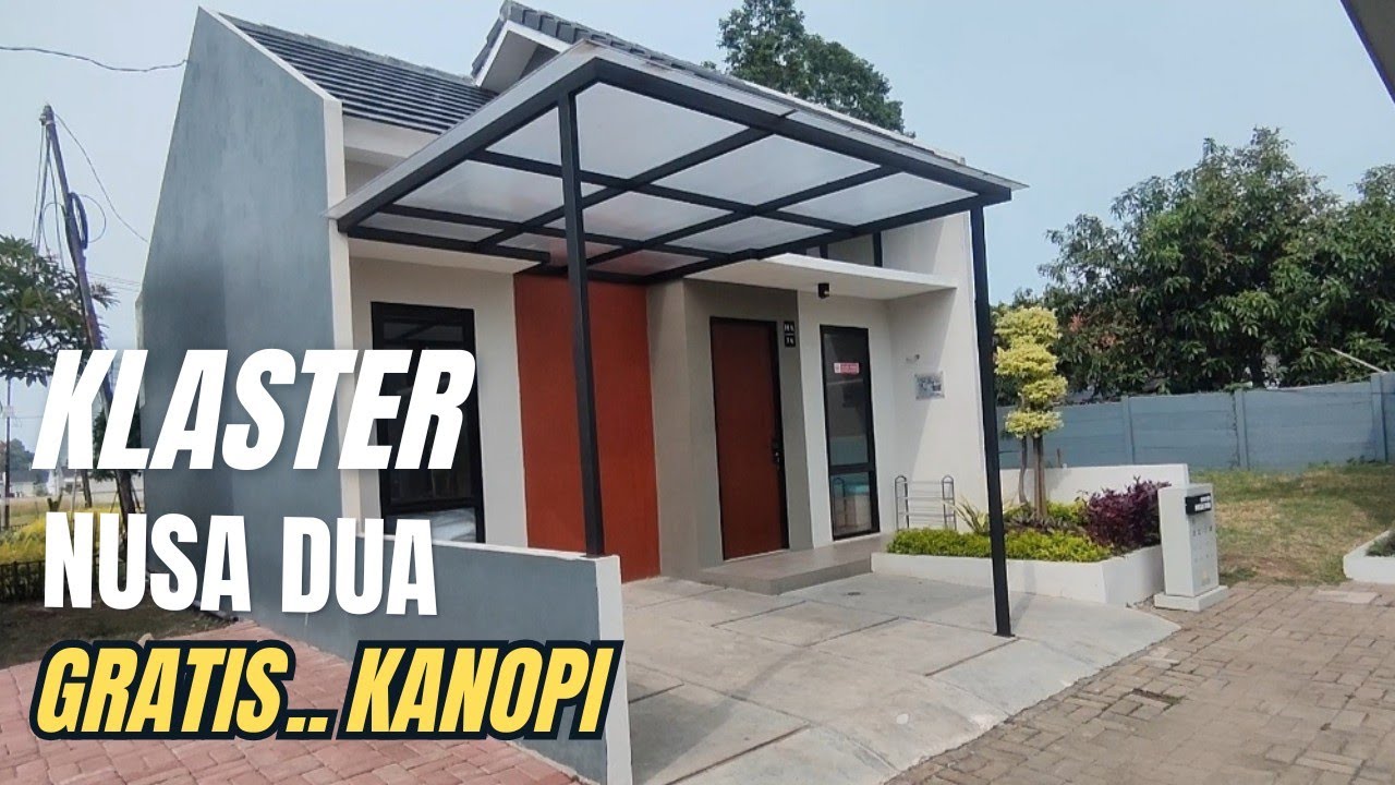 Update terbaru ‼️Griya Artha, klaster Nusa Dua, gratis Kanopi depan Belakang 