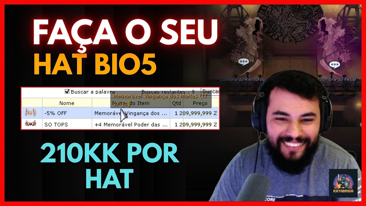 COMO FAZER O MEMORAVEL HAT DE BIO5 E ENCANTAR COM INSIGNIA