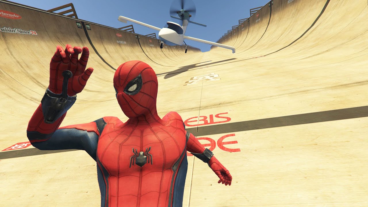 GTA 5 Crazy Ragdolls SPIDERMAN ep.164 (Euphoria Physics)