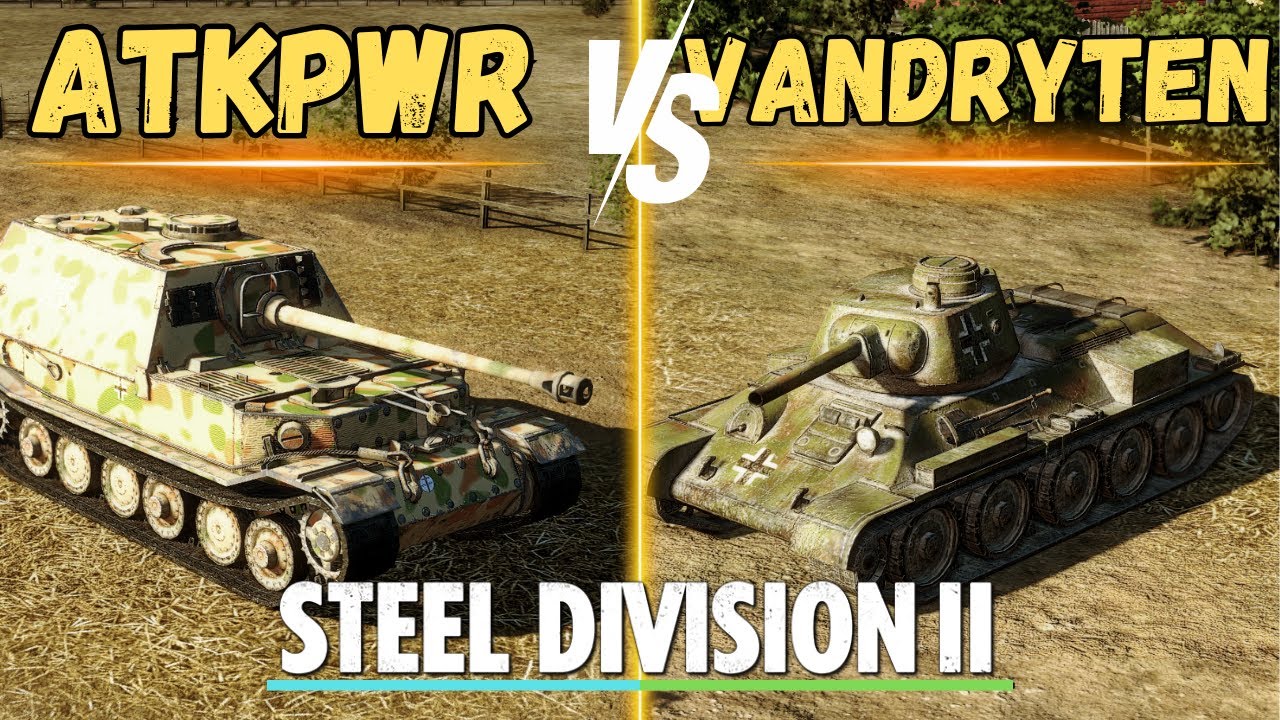 ANYONES GAME! SD2 King Tournament on Tannenberg- Steel Division 2