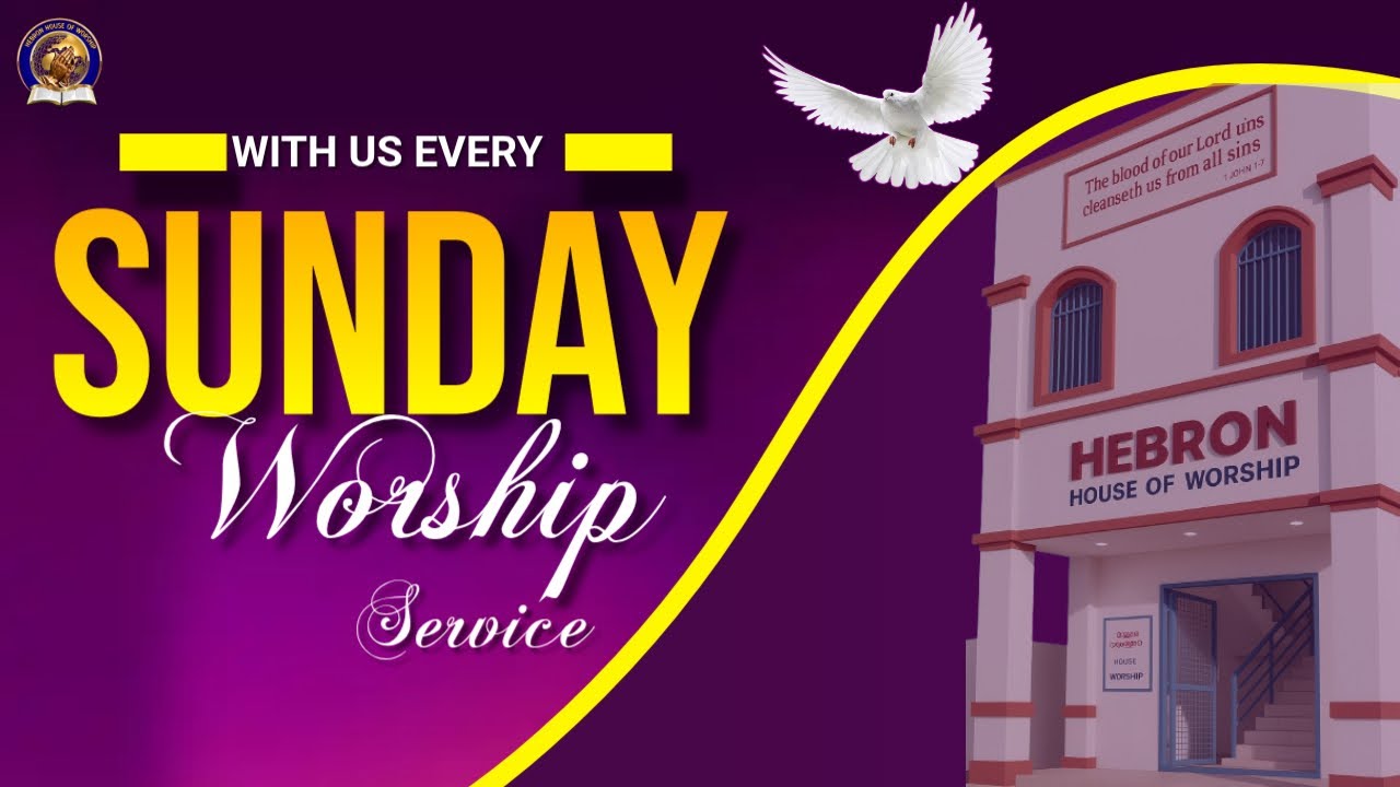 🛑18-01-2026 ॥ ఆదివారం ఆరాధన - SUNDAY SERVICE| Hebron House Of Worship |Live |#hebron