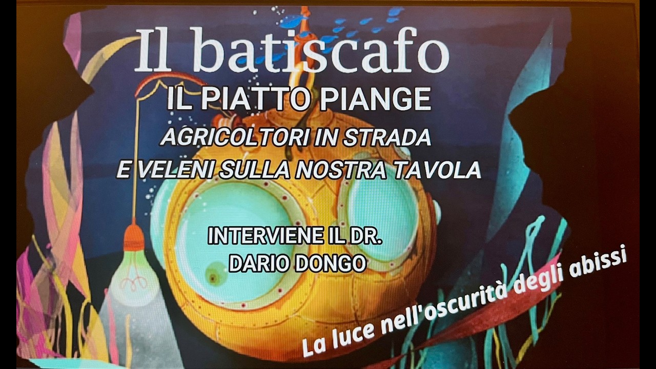 Il Piatto Piange  - Agricoltori in strada e veleni sulla tavola
