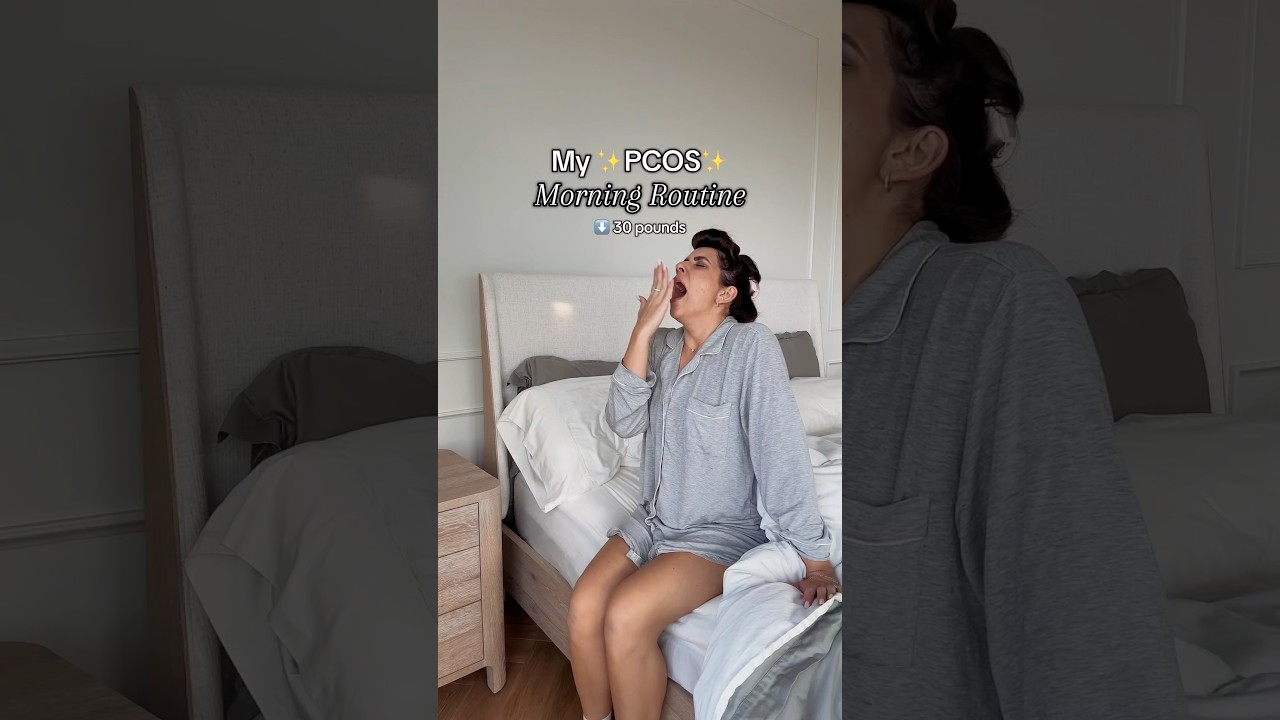 My PCOS morning routine! #pcos