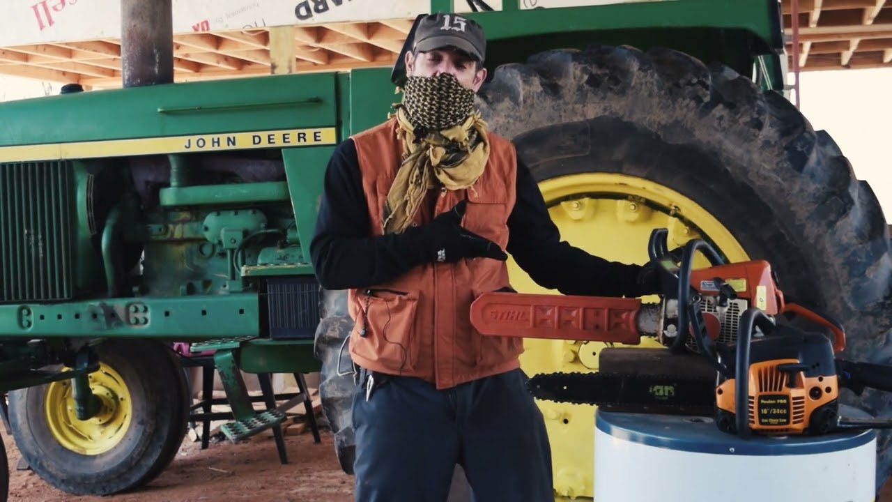 Chainsaw Inspection... Life  or Death... almost death!!