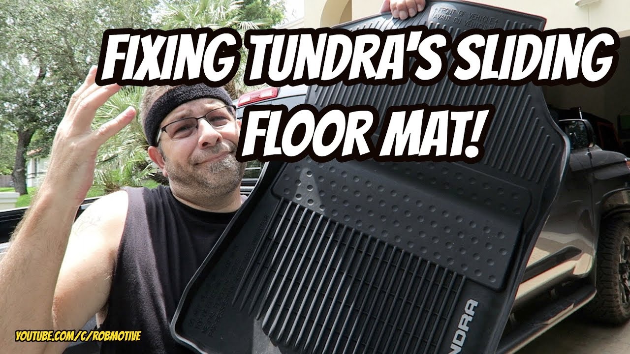 Fixing Tundra's Horrible Sliding Floor Mat!
