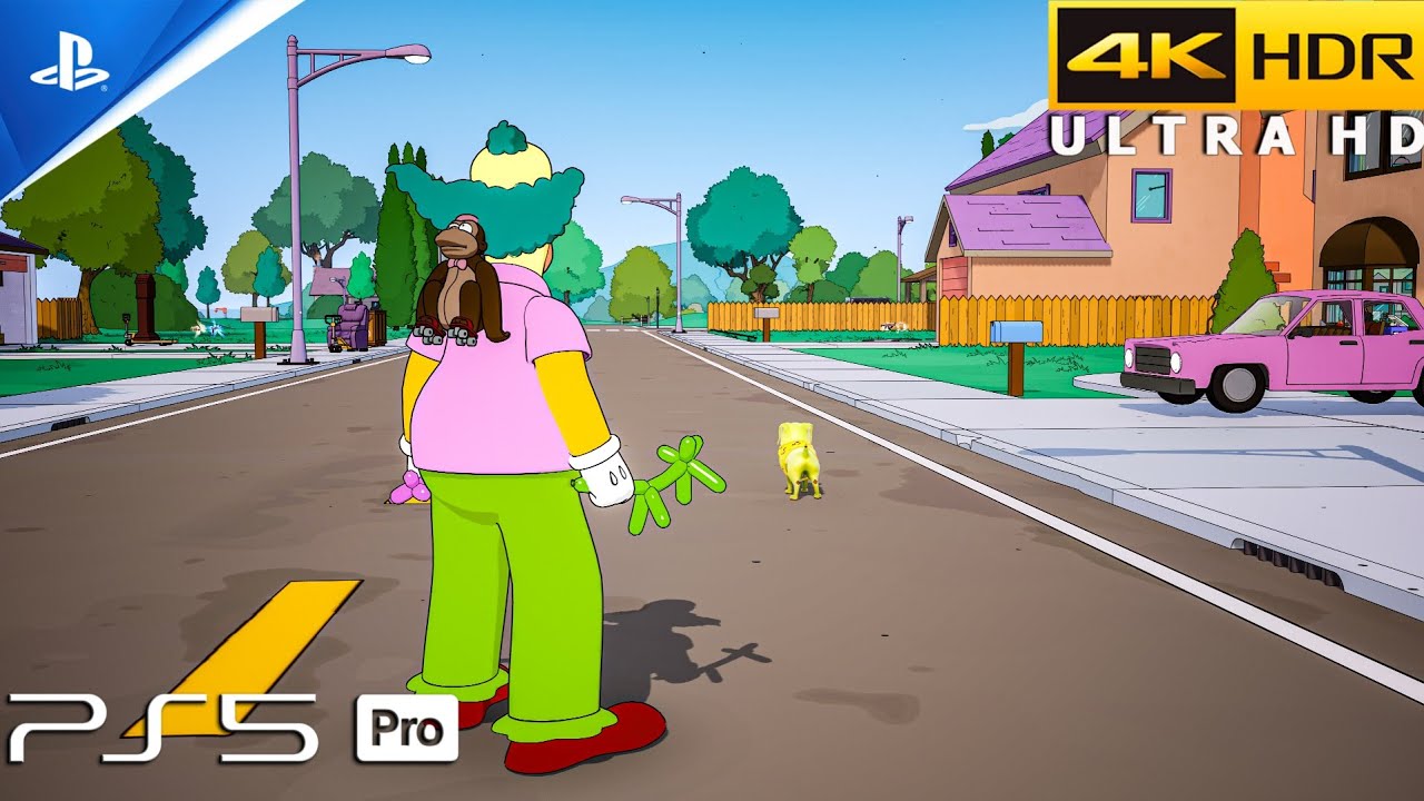 Fortnite (PS5 Pro) 4K 120FPS HDR Gameplay | Skin Krusty The Clow (The Simpsons)