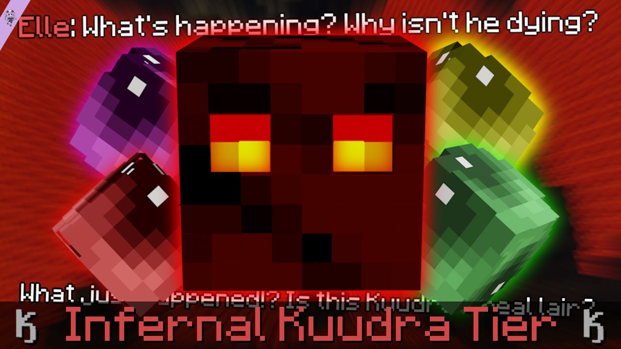 First EXPERIENCE Inside INFERNAL KUUDRA!! The TRUE BOSS LAIR!!   - Hypixel Skyblock (Funny Moments)