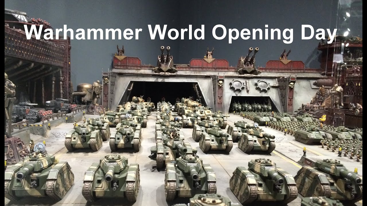 Warhammer World Opening Day Photos