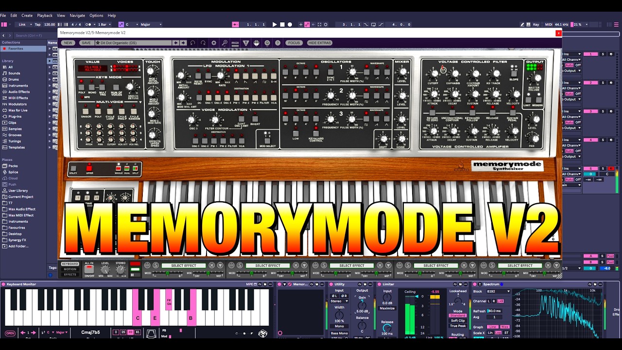 MEMORYMODE V2 from Cherry Audio - Classic 80s Poly Synth - PC & Mac