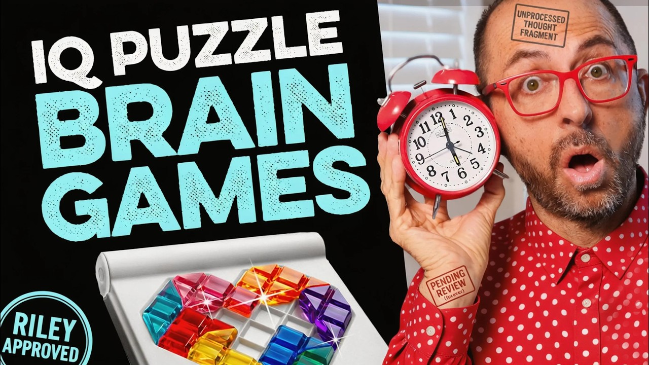 🔴 Satisfying IQ Puzzle Game - ASMR Clicking and Live Chat Solutions - Brain Game Theater