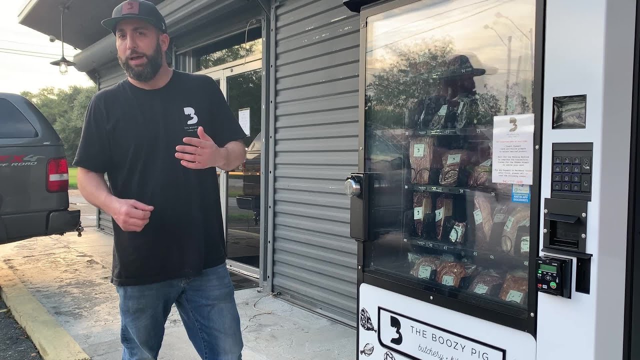 Meat vending machine serving up fresh cuts, late night snacks in Tampa