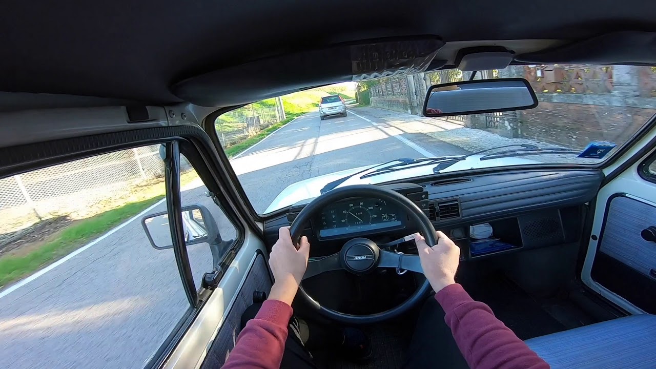 FIAT 126 FSM 1987 || POV Test Drive