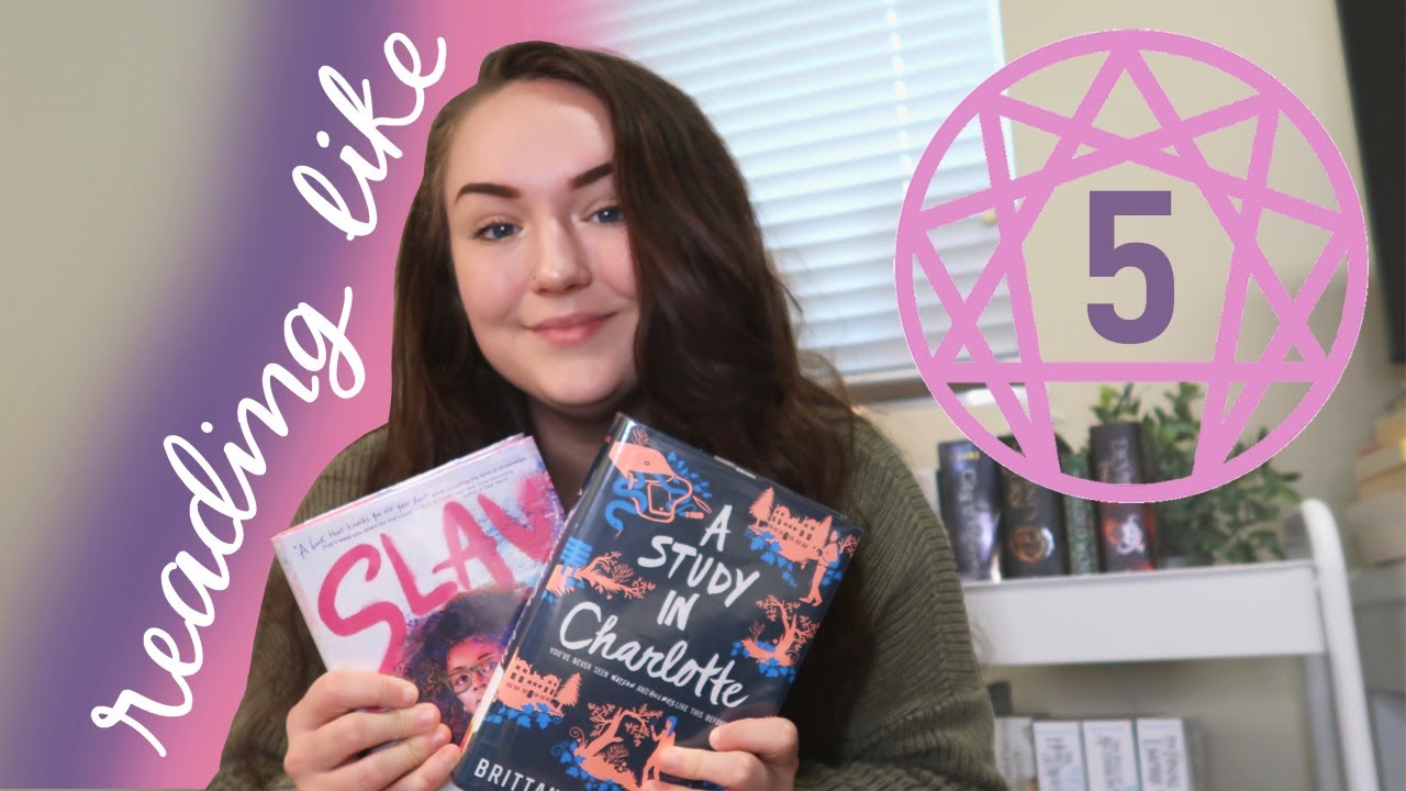 creative burnout on booktube + reading ya book recommendations // READING LIKE AN ENNEAGRAM 5 VLOG