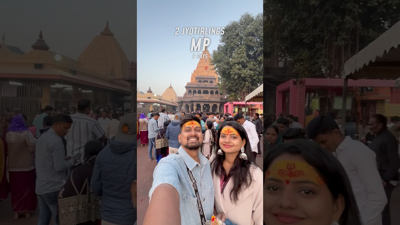 2 Jyotirlingas in 2 Days MP #ujjain #mahakal #jyotirling