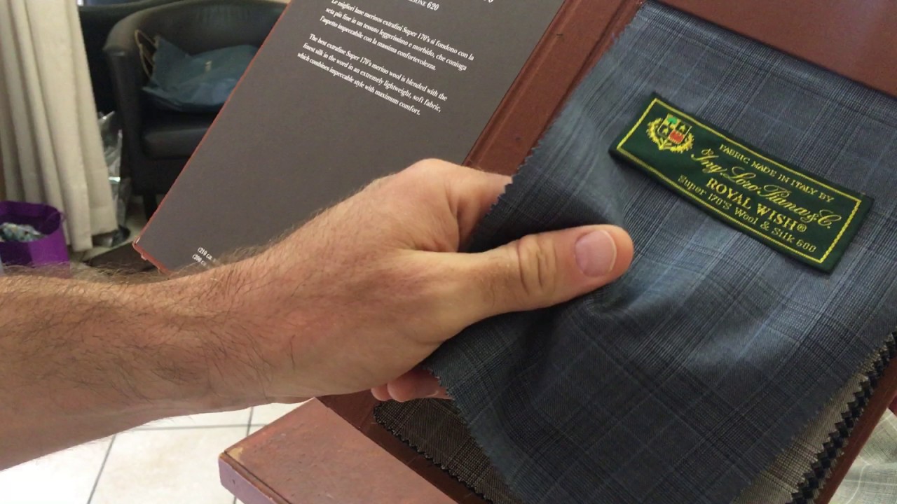 Summer Fabrics: Loro Piana Royal Wish 170s