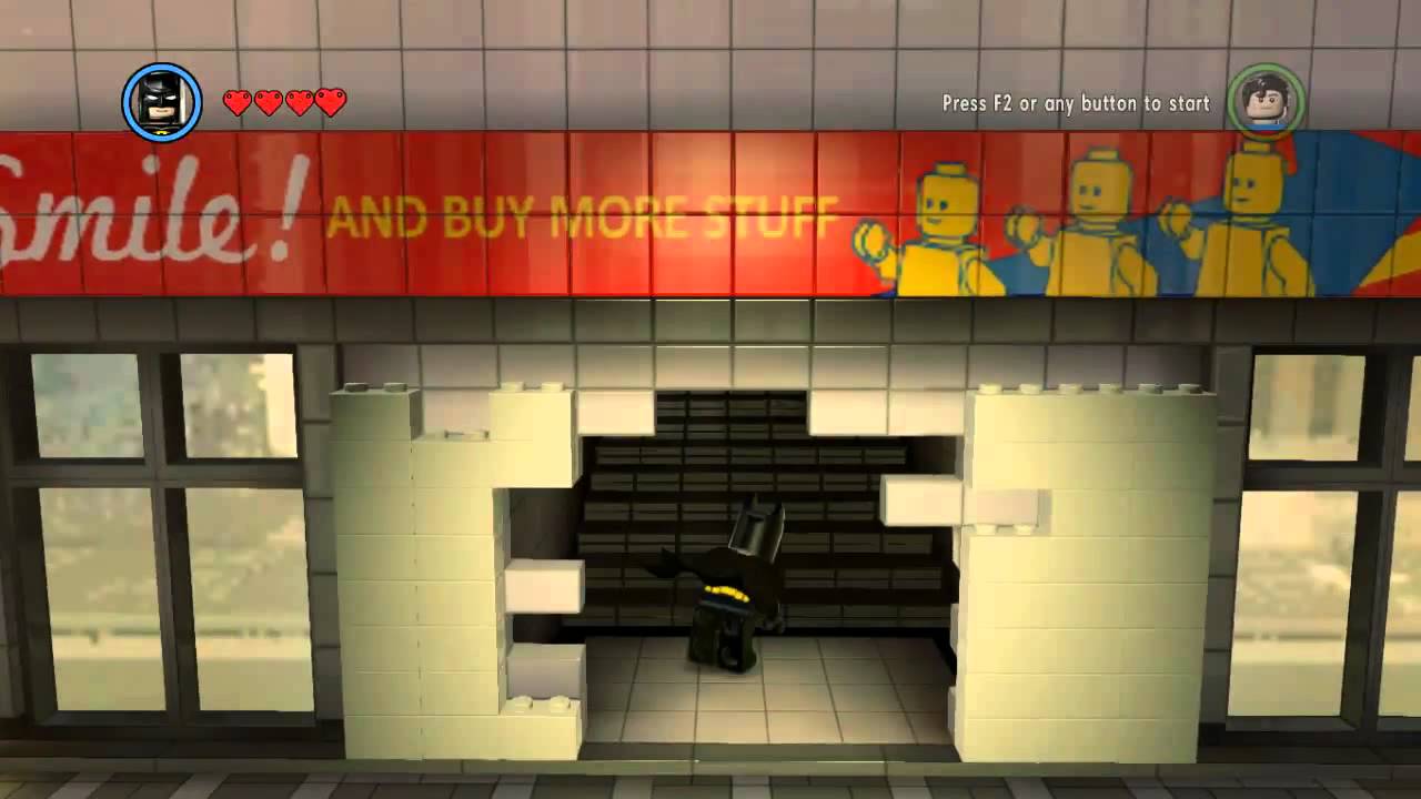 The LEGO Movie Video Game - Batman free roam