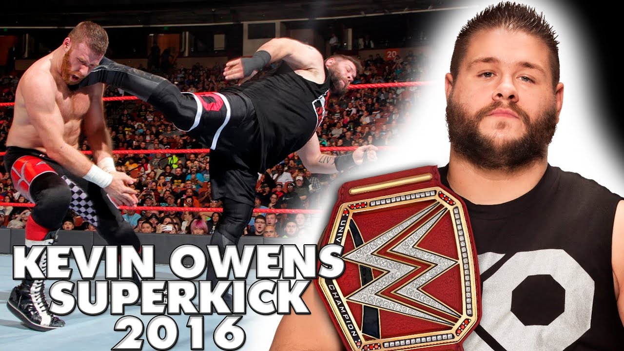 Kevin Owens - Superkick Compilation 2016