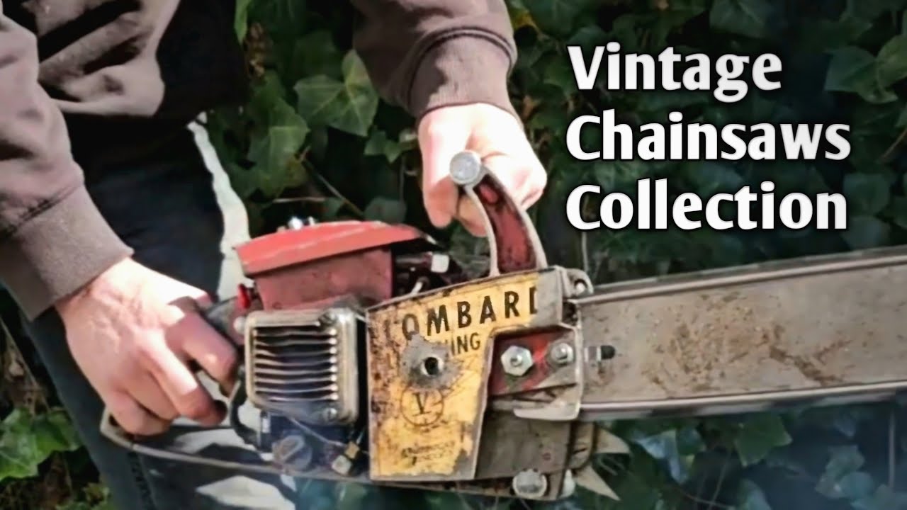 Vintage Chainsaw Collection Cold Starting Vol.2