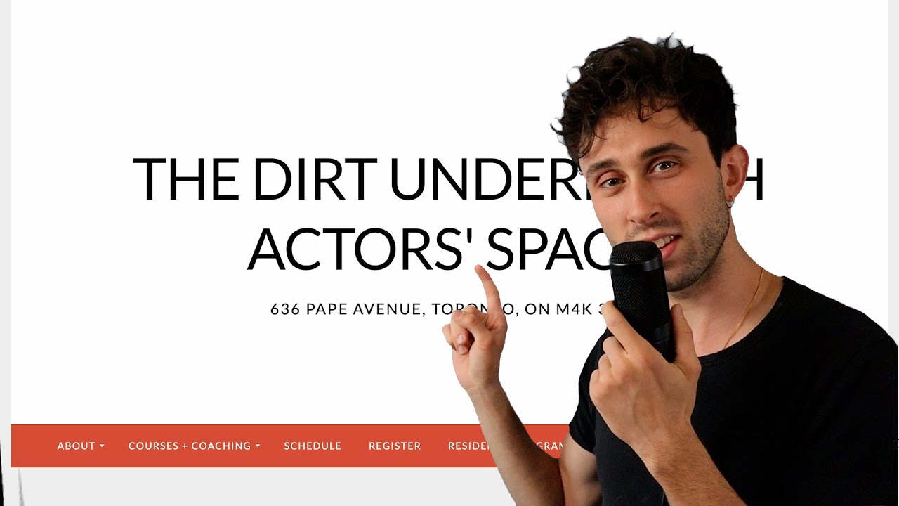 I Took An Acting Class at The Dirt Underneath