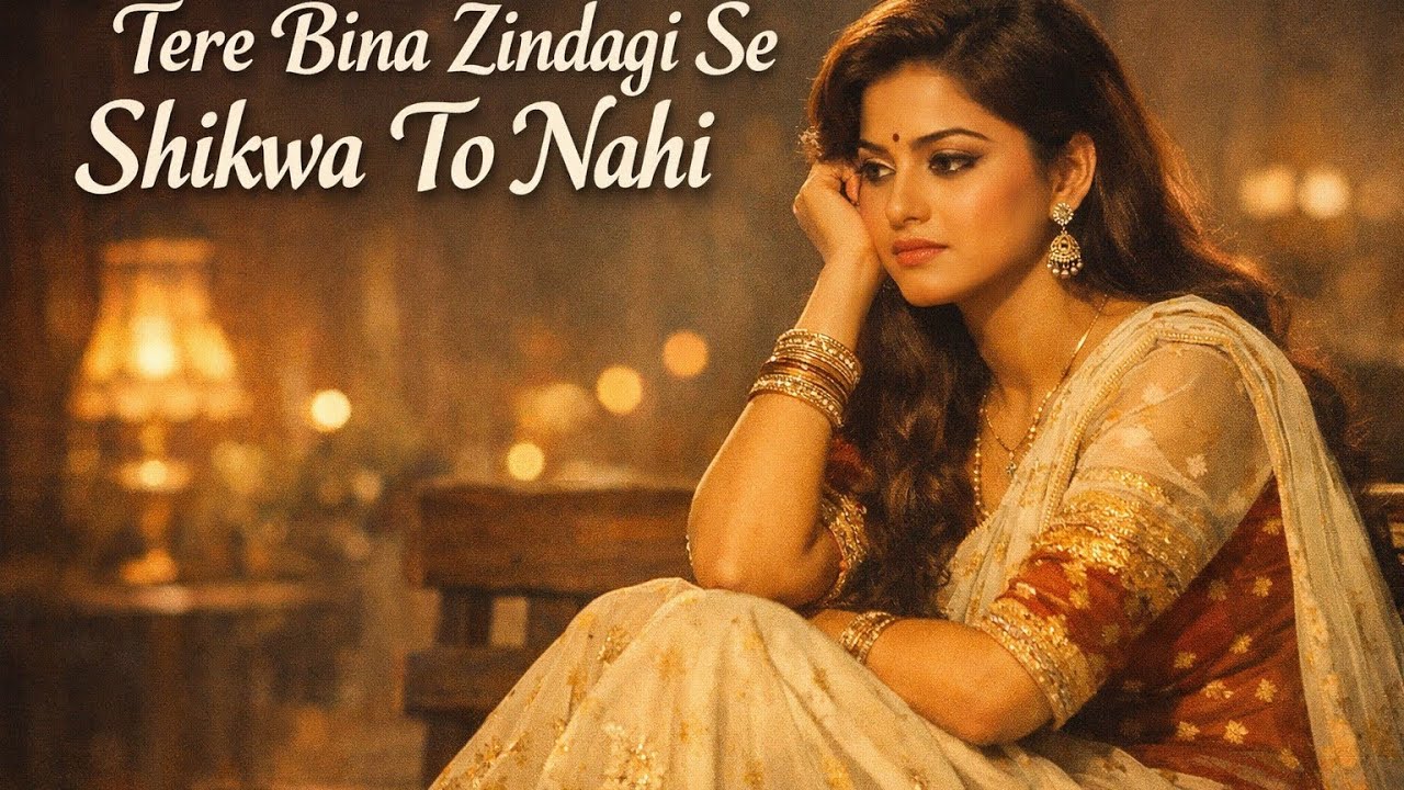 Tere Bina Zindagi Se Koi Shikwa To Nahi | Heart Touching Romantic Sad Love Song 