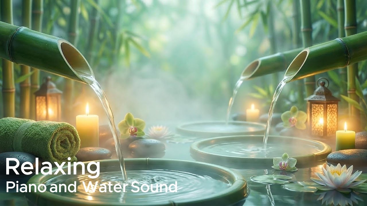 Nature’s Healing Piano | Soft Piano & Water Sounds for Deep Sleep