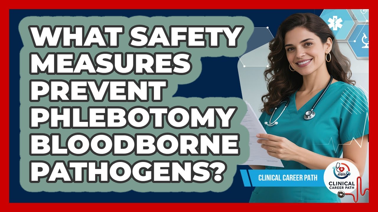 What Safety Measures Prevent Phlebotomy Bloodborne Pathogens? - Clinical Career Path