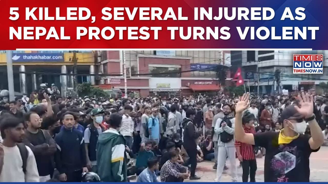Nepal Violence: Youth Protests Turns Violent In Kathmandu, PM Oli Slams Planned 'Gen-Z Rebellion'