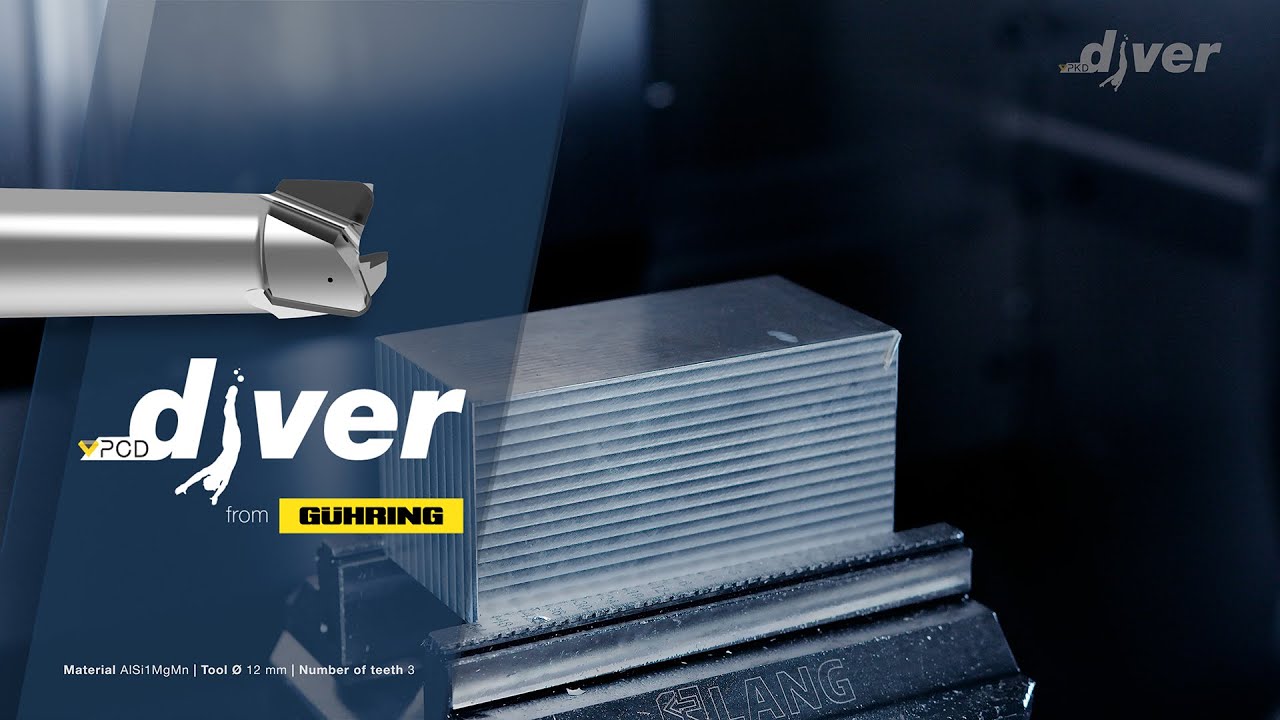 PCD Diver: An all-round talent for aluminium milling