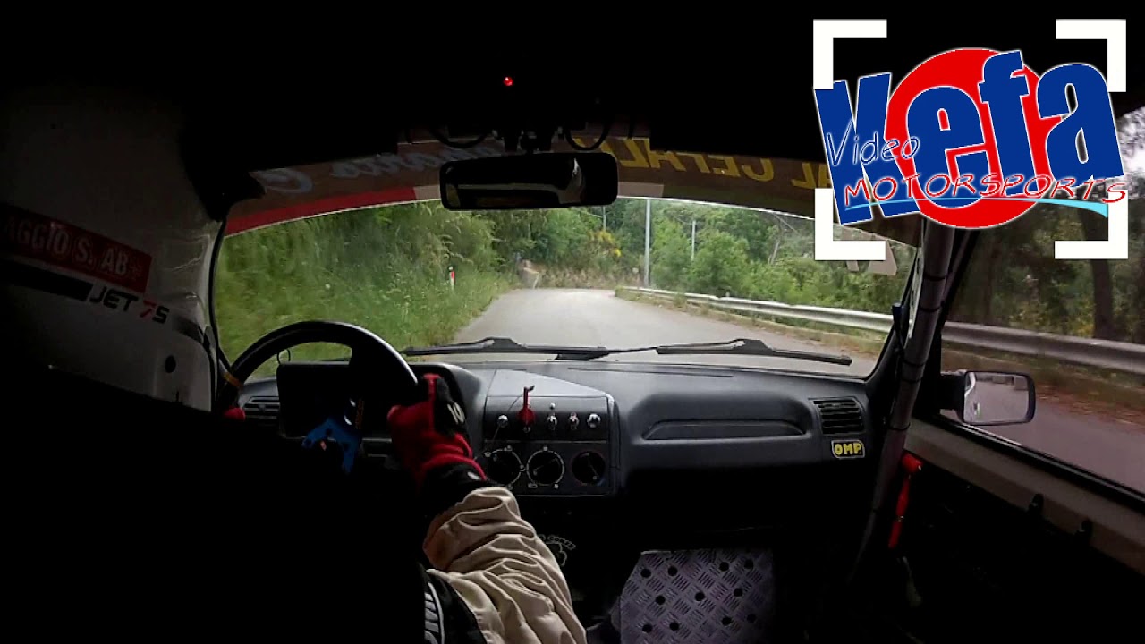 (BIG CRASH) CRONOSCALATA DEL SANTUARIO 2019 VINCENZO MAGGIO PEUGEOT 205 A5