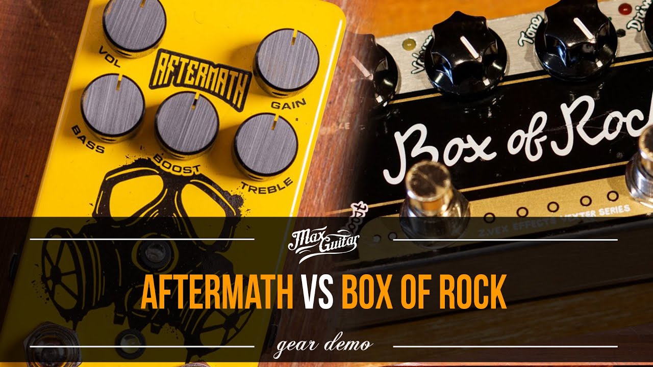 VS Audio AFTERMATH vs. ZVEX BOX OF ROCK!