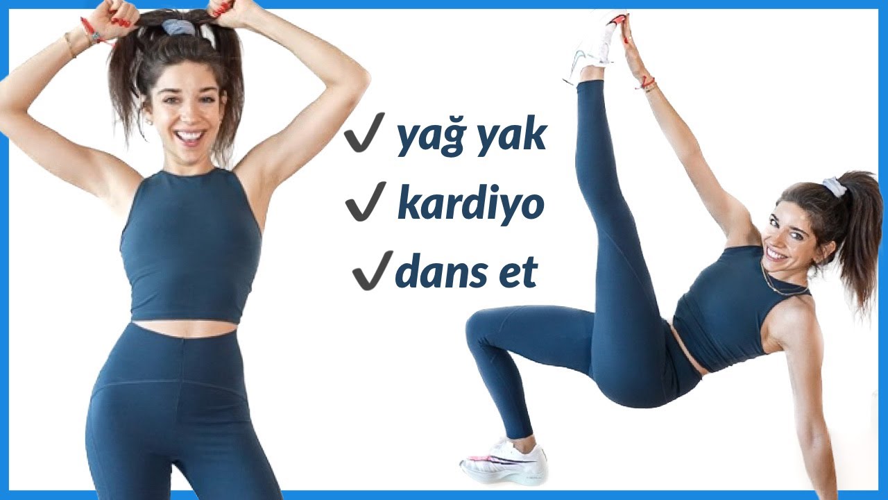 Eğlenerek Yağ Yakıyoruz 🔥 8 Dakikada Evde & Ekipmansız T&uuml;m V&uuml;cut Egzersizi