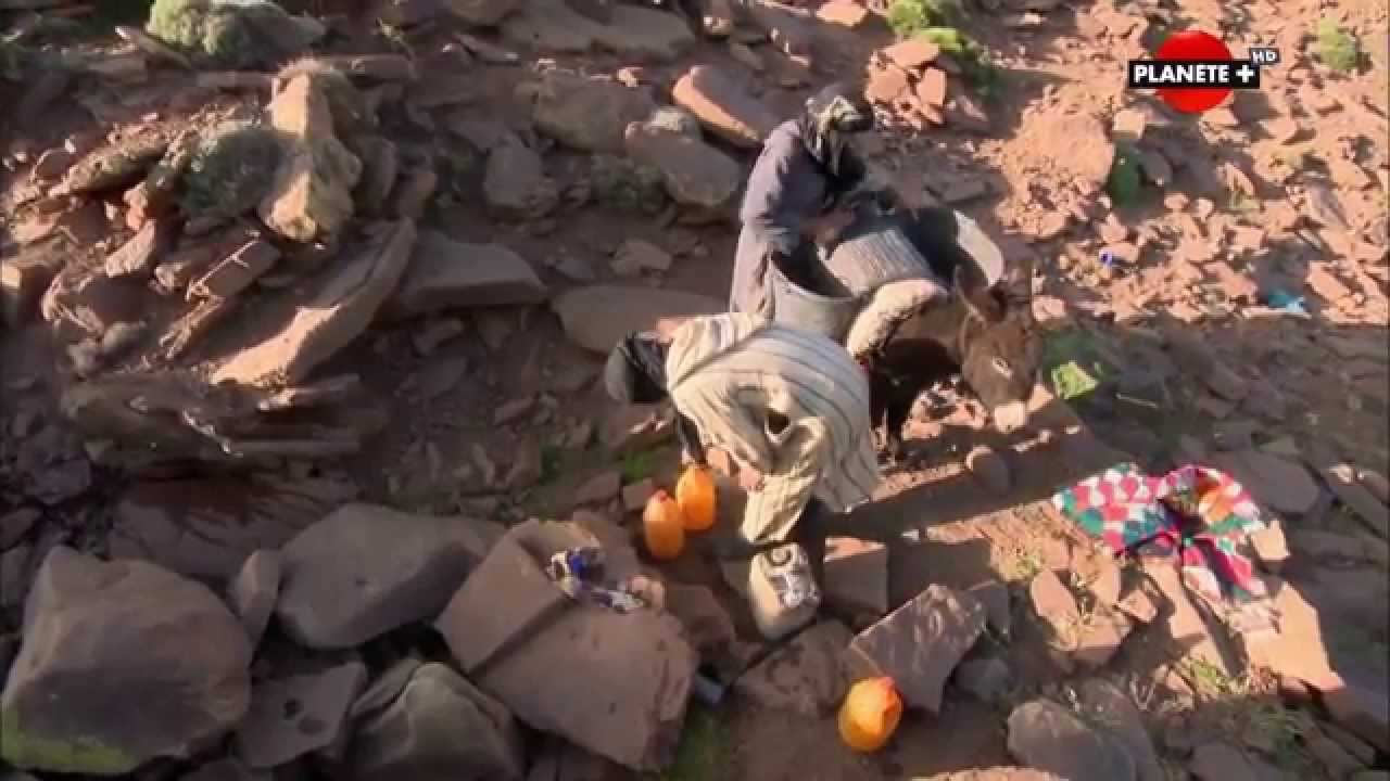 les nomades du Haut atlas Maroc