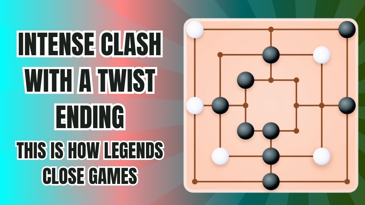 Mills game: Intense Clash with a Twist Ending – You Won’t Believe How This Game Finished!