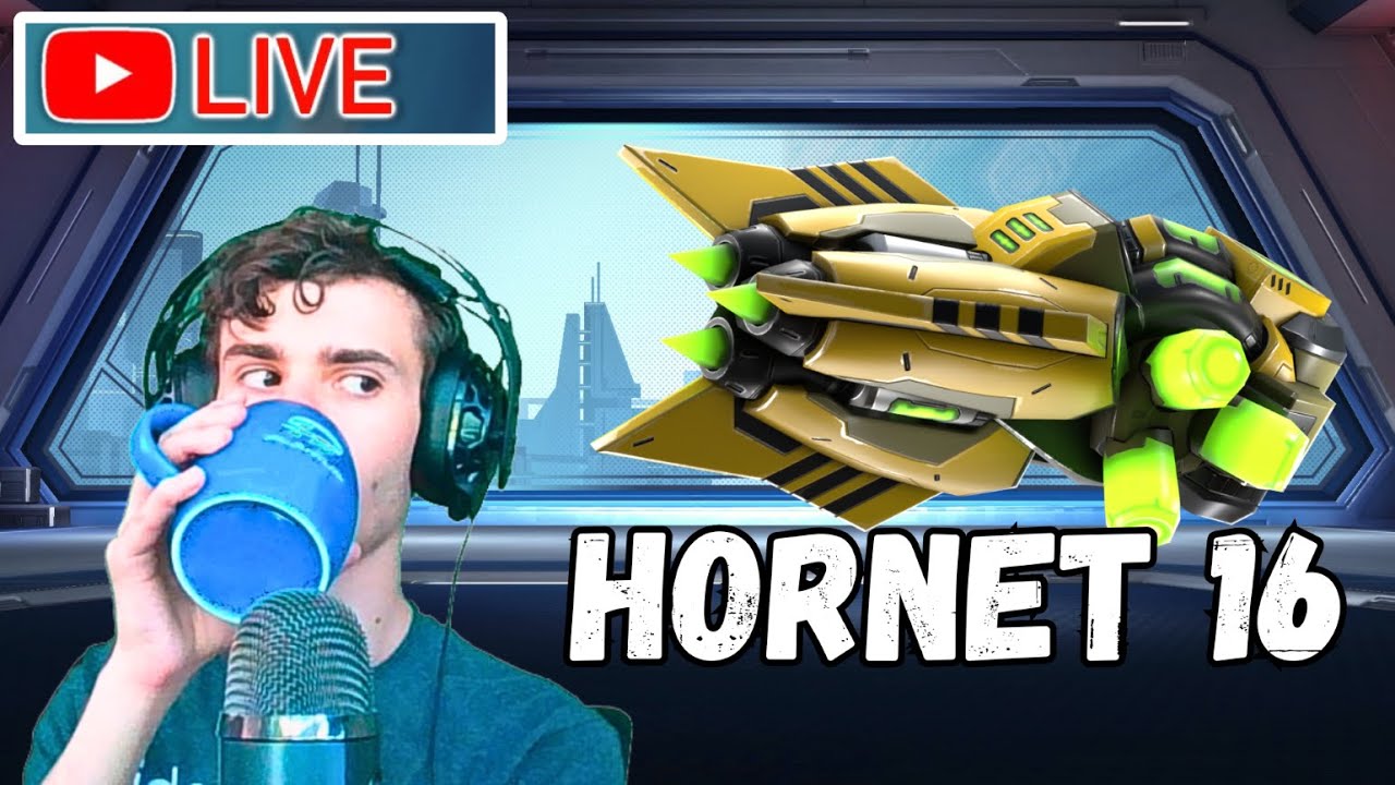 🔴 Hornet 16 on Live Server - Mech Arena