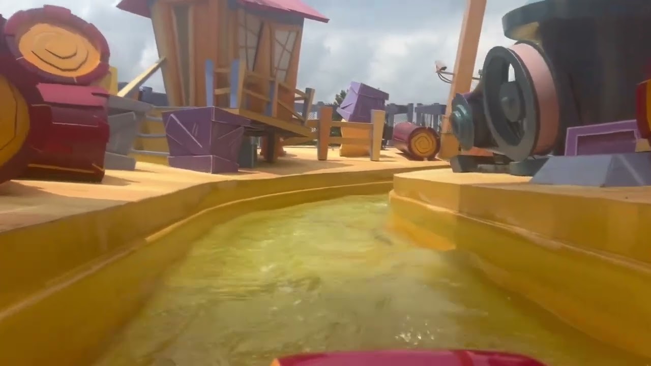 Dudley Do Rights Ripshaw Falls 2024 POV at Universals Islands of Adventure