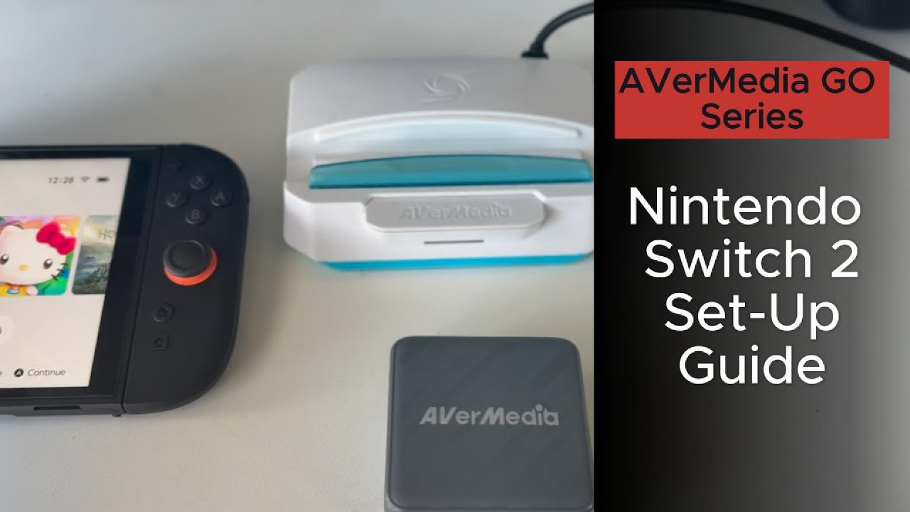 Nintendo Switch 2 Owners NEED This! AVerMedia Go Series Nintendo Switch 2 Setup Guide