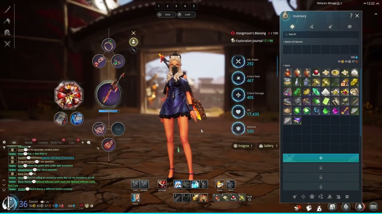 [NA Blade and Soul Neo] Fire Blademaster Rotation