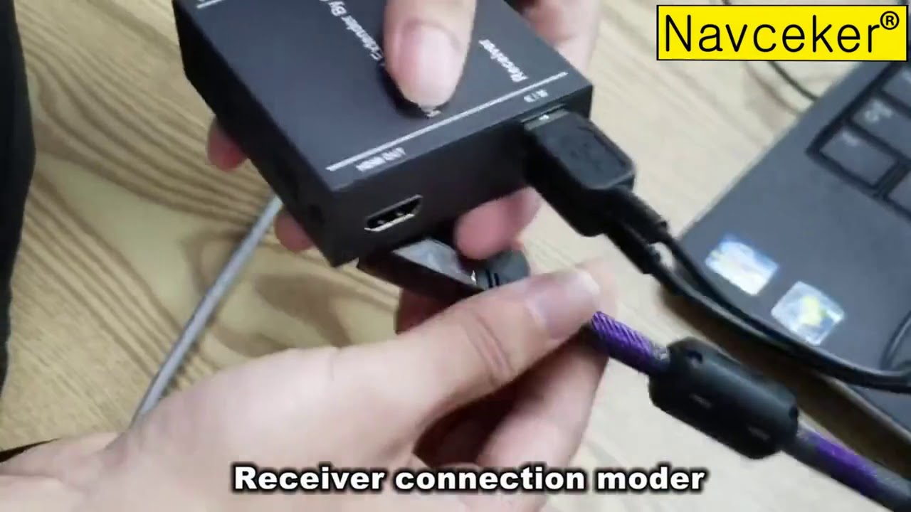 Navceker 400 футов usb hdmi kvm удлинитель с poe без потерь, задержки rj45 передатчик приемник над