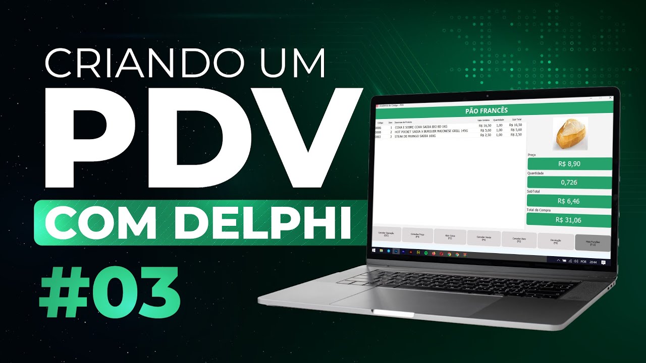 Criando um PDV no Delphi #03