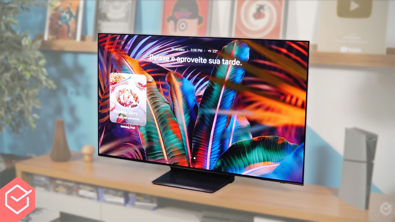 SAMSUNG OLED S90F // FINALMENTE testei a QD-OLED MAIS COMPLETA da marca!