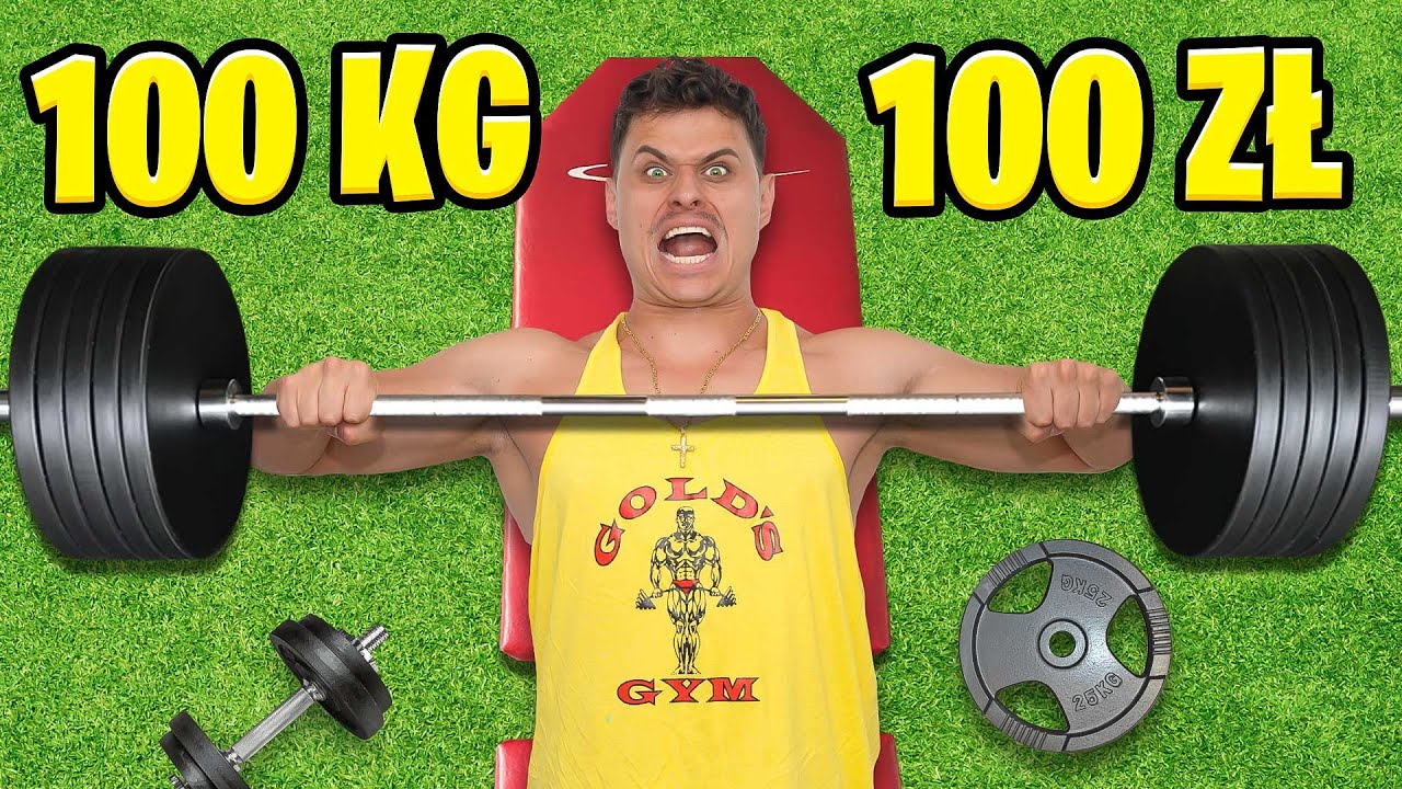 DZIEWCZYNA PŁACI MI ZA KAŻDY WYCIŚNIĘTY KILOGRAM NA KLATĘ!