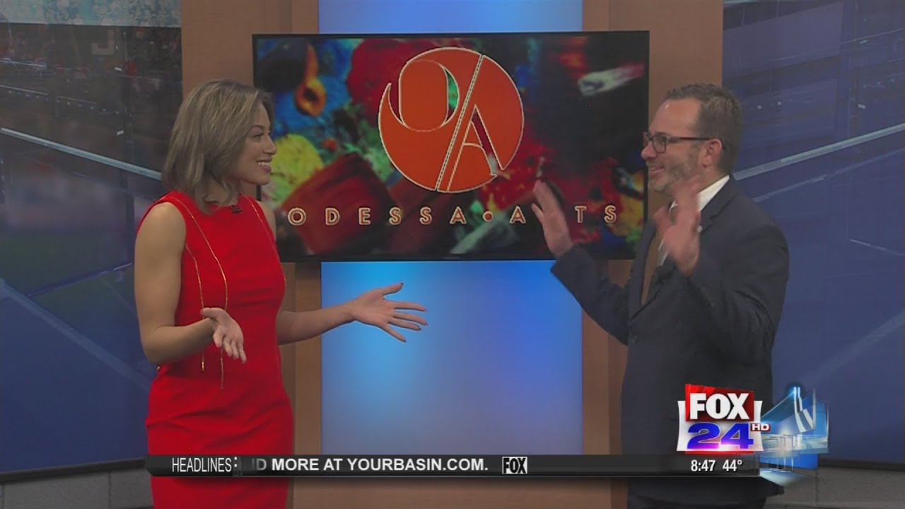 Odessa Arts on Fox 24 News A.M. Live 3-21-2019
